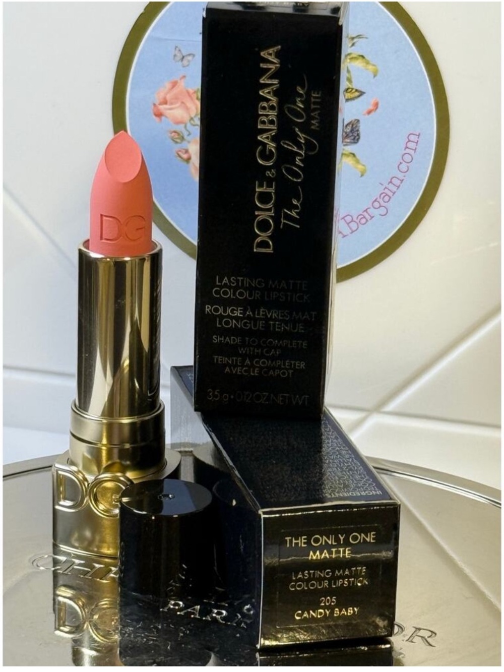 Dolce & Gabbana CANDY BABY #205 - Moisturizing  Colour Lipstick - NEW in BOX